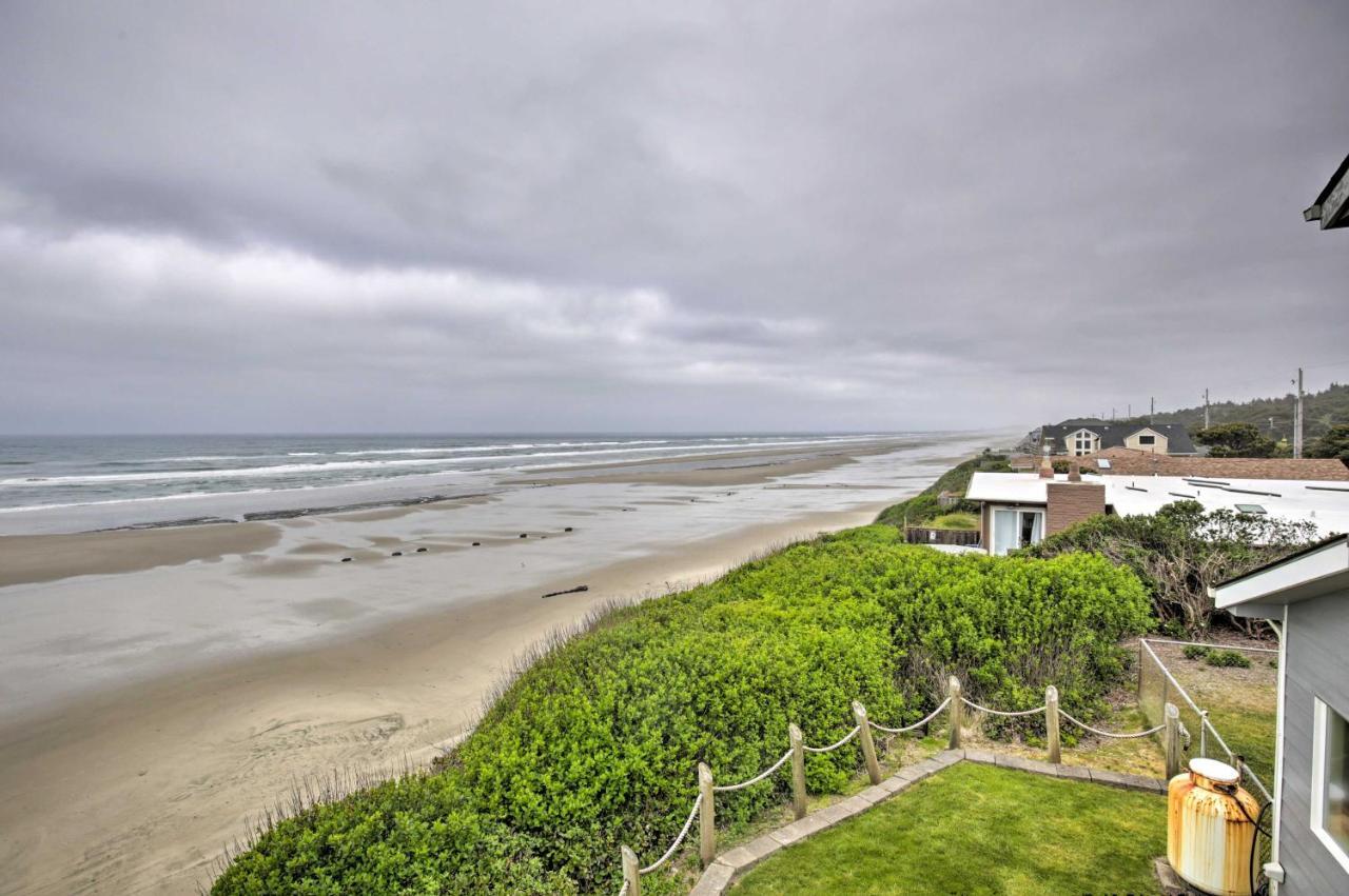 Oceanfront South Beach Home With Hot Tub And Sauna Newport Luaran gambar