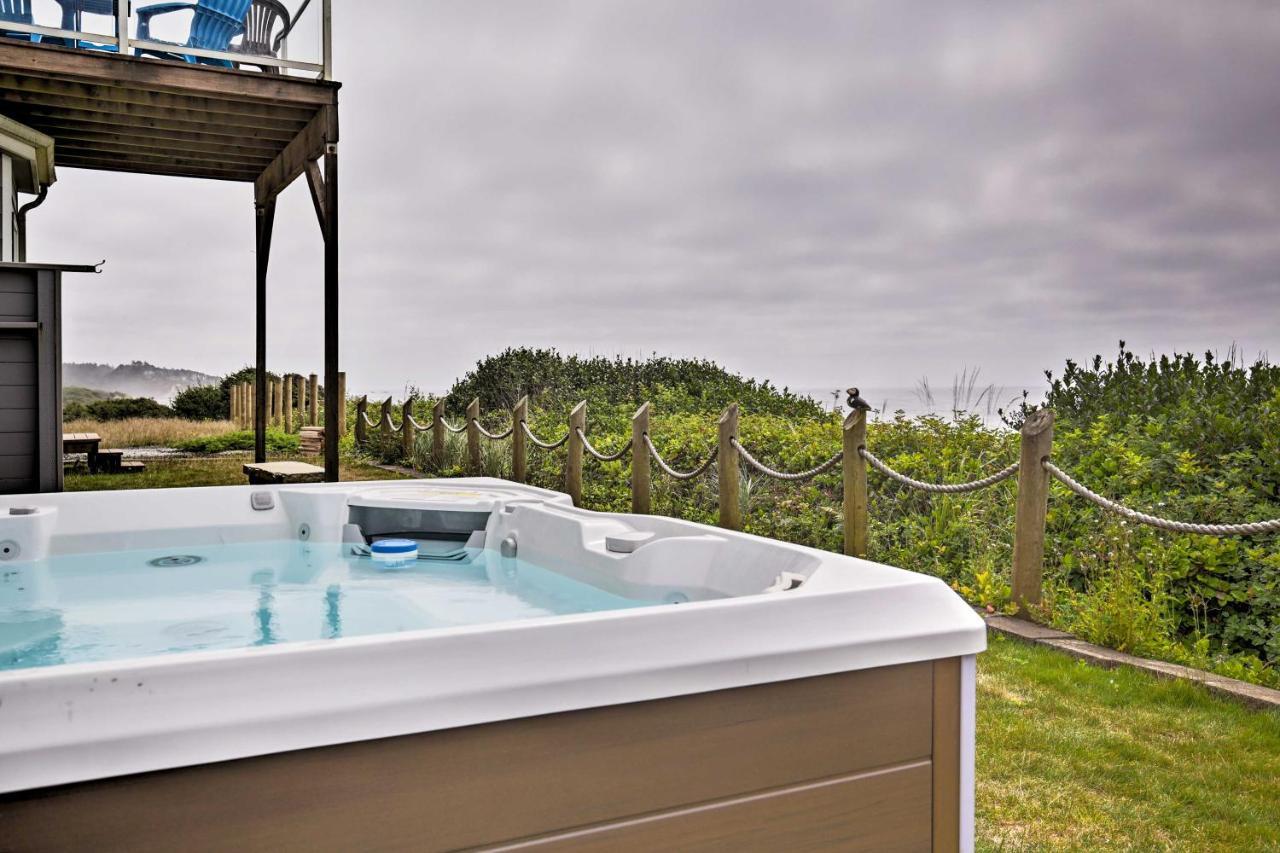 Oceanfront South Beach Home With Hot Tub And Sauna Newport Luaran gambar